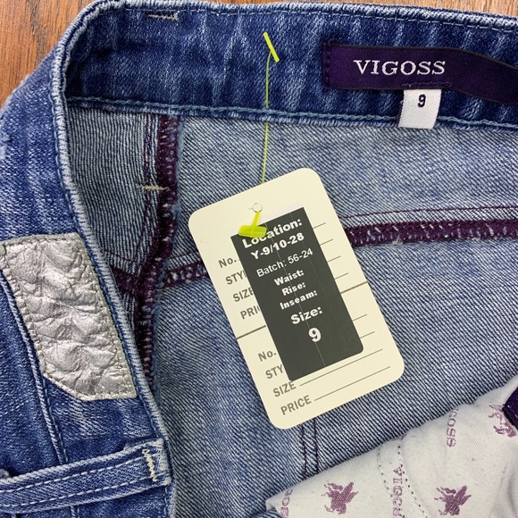 Vigoss Bootcut Jeans Sz 9 Medium Wash - Picture 6 of 6